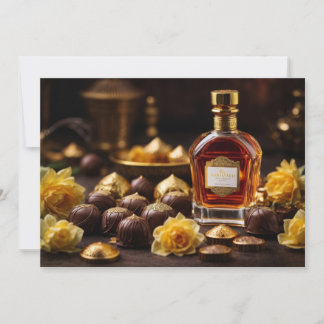 High Noon Golden Chocolates Thank You Card