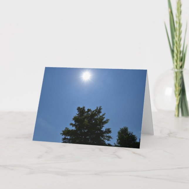 High Noon Greeting Card (Front)