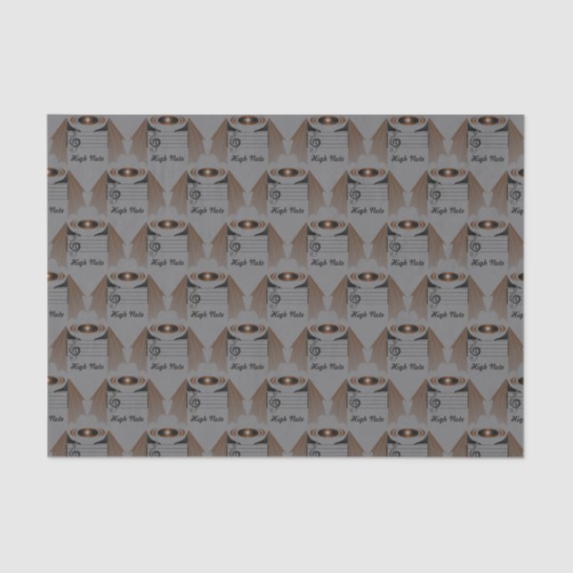 High Note Bat Favourite Song Tissue Paper (Front)