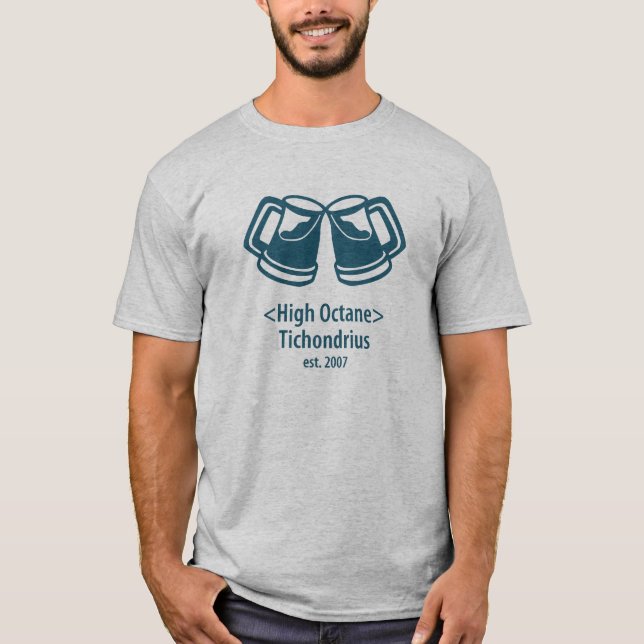 High Octane Tee grey (Front)