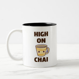 HIGH ON CHAI Two-Tone COFFEE MUG