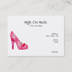 High on Heels Business Cards