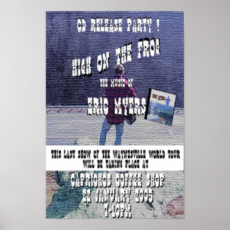 High on the Frog Flyer Poster