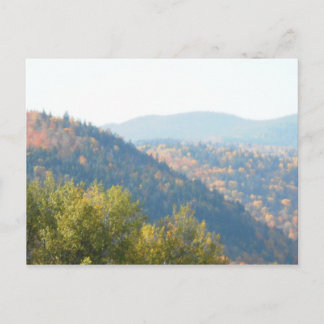 High Peaks Adirondacks Autumn Mountains Forest Postcard