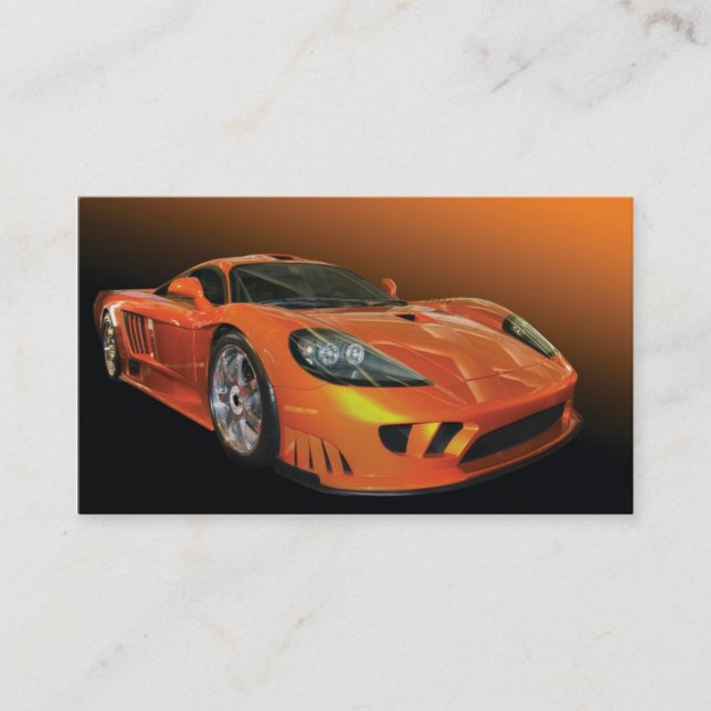 High Performance Auto Sales and Service Business Card (Front)