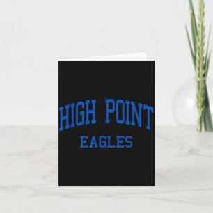 High point high school hs beltsville md retro card
