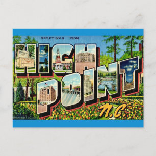 High Point North Carolina Postcard