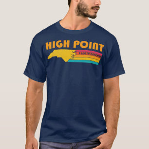 High Point North olina Vintage Distressed Souvenir T-Shirt