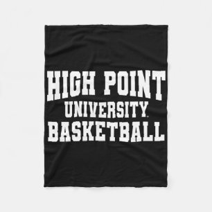 High Point Panthers University Sketll 02 Sports Fa Fleece Blanket