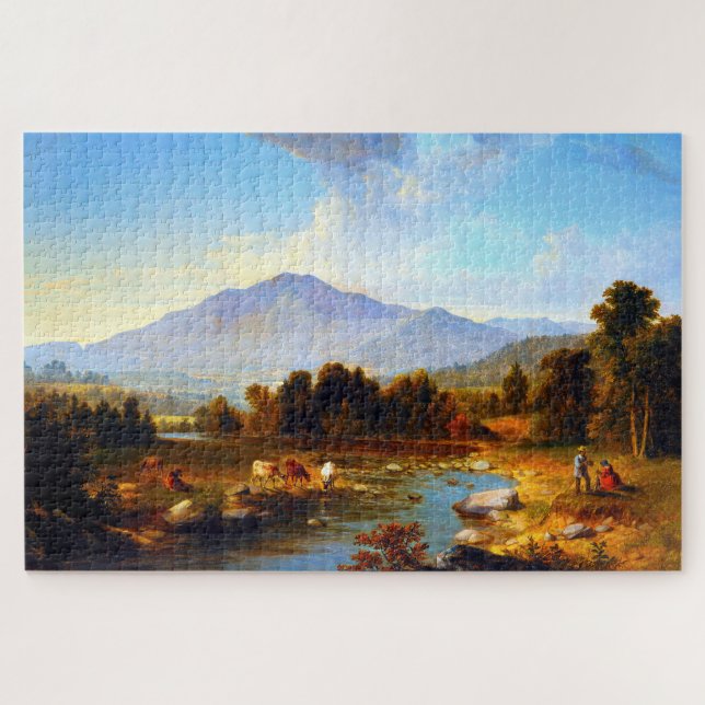 High Point Shandaken Mountains Asher Brown Durand  Jigsaw Puzzle (Horizontal)