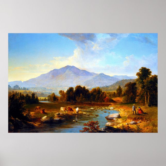 High Point Shandaken Mountains Asher Brown Durand  Poster (Front)