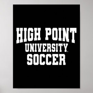 High Point University Panthers Soccer Ncaa Hp23  Poster