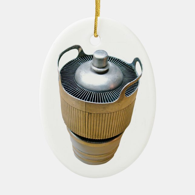 High Power Transmitting Vacuum Tube Ceramic Ornament (Front)