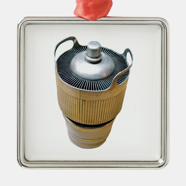 High Power Transmitting Vacuum Tube Metal Ornament (Front)