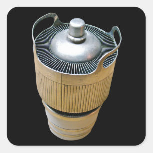 High Power Transmitting Vacuum Tube Square Sticker