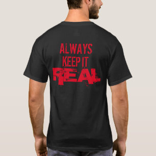 HIGH PRAISE MINISTRIES  REAL TALK LOGO TEE