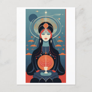 High Preistess Postcard