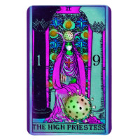High Priestess Coronavirus Tarot Card