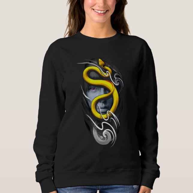 High Priestess Medusa Greek Mythology Sweatshirt (Front)