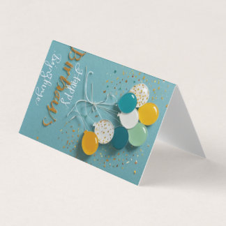 High quality, birthday invitations! Enclosure Card
