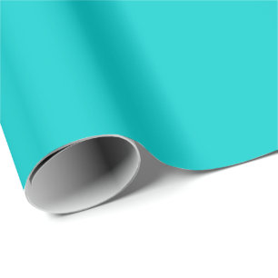 High Quality Colour Coordinated Deep Aqua Wrapping Paper