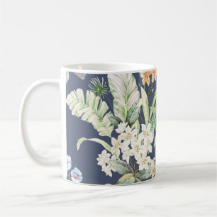 high-quality set of various watercolor flowersabst coffee mug