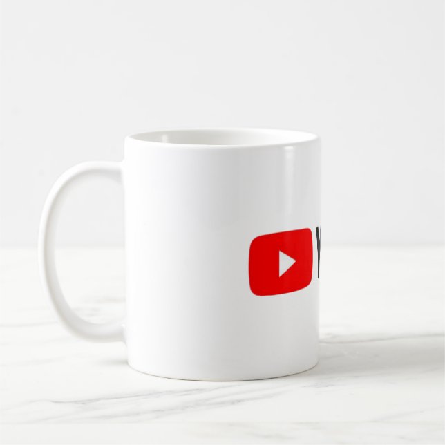High Quality Youtube Mug (Left)