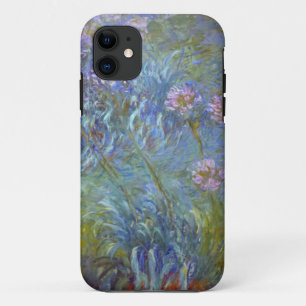 High Res Claude Monet Agapanthus iPhone 11 Case