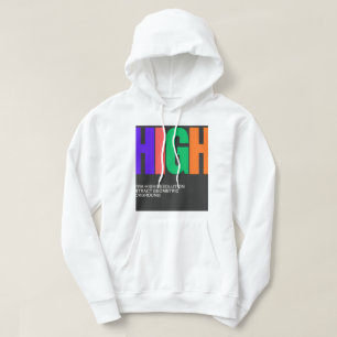 High-Resolution Abstract Art Hoodie