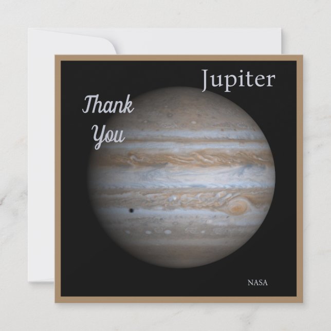 High Resolution Globe of Jupiter Card (Front)