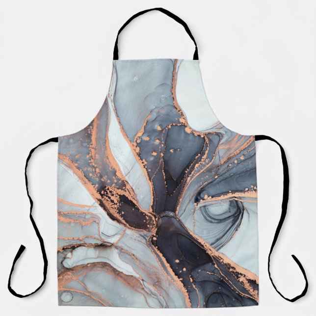 High resolution. Luxury abstract fluid art paintin Apron (Front)