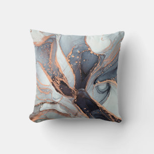 High resolution. Luxury abstract fluid art paintin Cushion