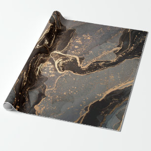 High resolution. Luxury abstract fluid art paintin Wrapping Paper
