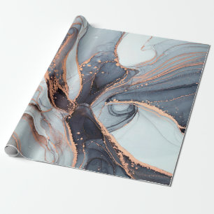 High resolution. Luxury abstract fluid art paintin Wrapping Paper