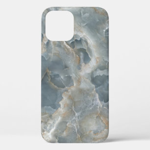 High-resolution marble texture, natural stone. iPhone 12 case