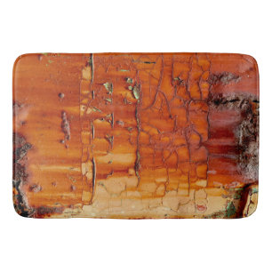 High-Resolution Photo of a Crumbling Rusty Metal Bath Mat