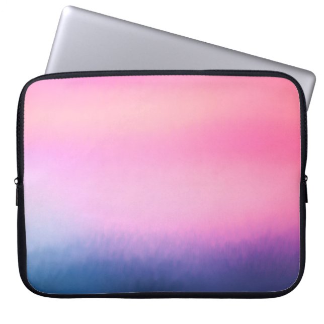high resolution texture colourful smooth graphic b laptop sleeve (Front)