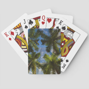 High rise buildings playing cards