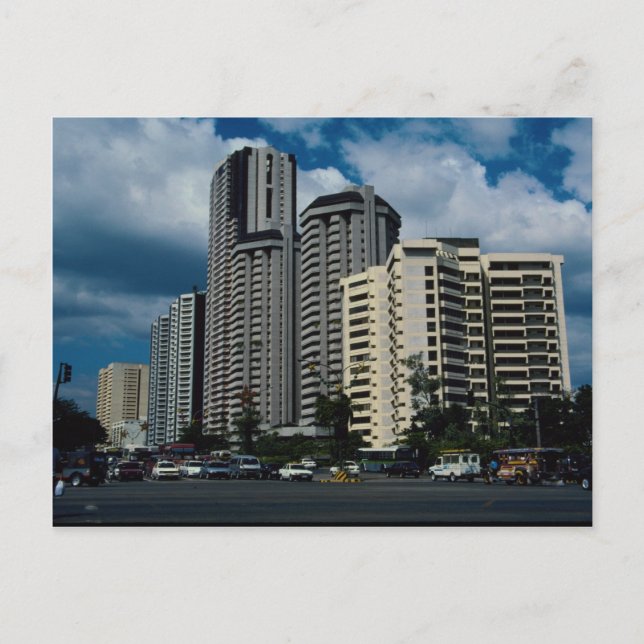 High-rise, Manila, Philippines Postcard (Front)