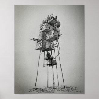 High-Rise of Uncertain Futures Poster