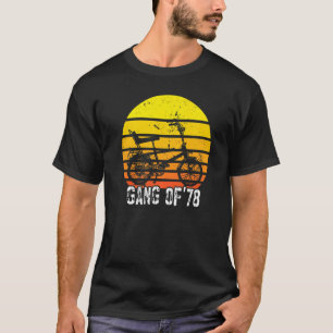 High Riser Bike Chopper 70s Hipster Birthday 1978 T-Shirt