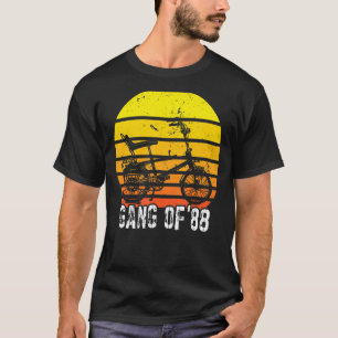 High Riser Bike Chopper 80s Hipster Birthday 1988 T-Shirt