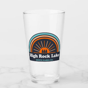 High Rock Lake North Carolina Rainbow Glass