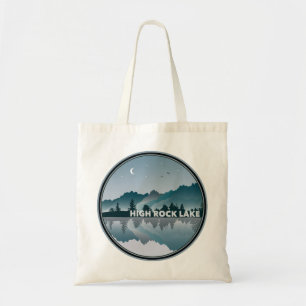 High Rock Lake North Carolina Reflection Tote Bag