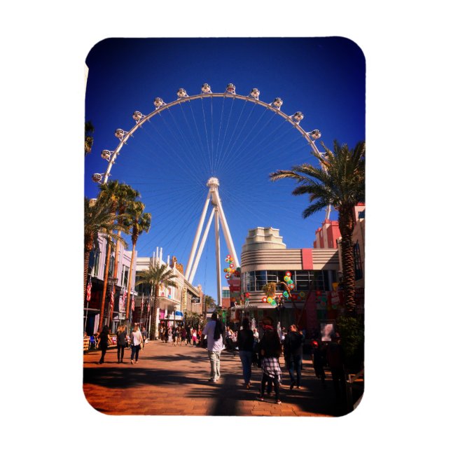 High Roller Ferris Wheel Las Vegas #1 Magnet (Vertical)