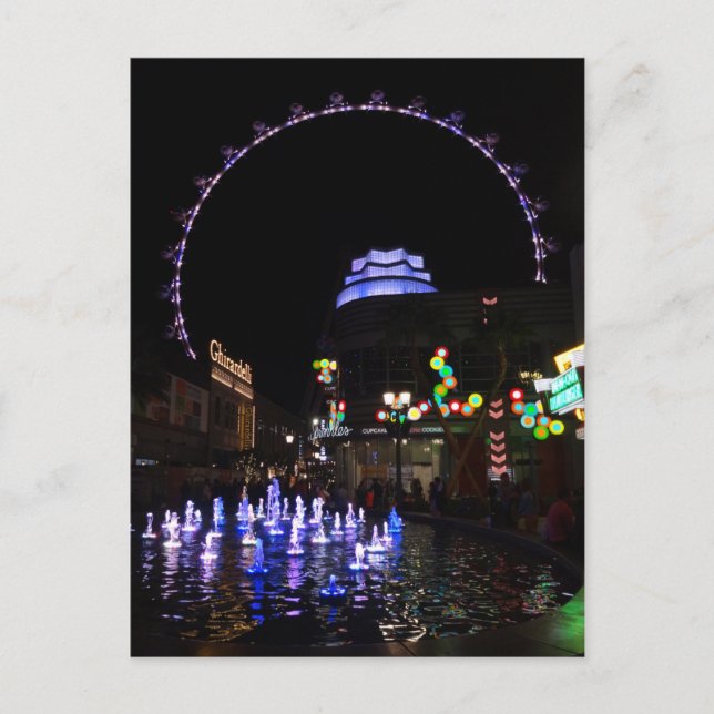 High Roller Ferris Wheel Las Vegas #4 Postcard (Front)