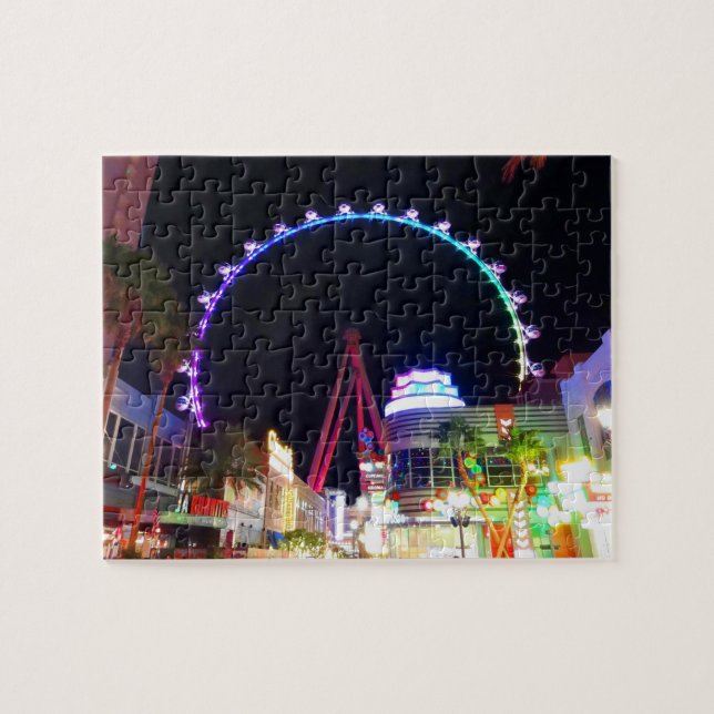 High Roller Ferris Wheel Las Vegas #6 Puzzle (Horizontal)