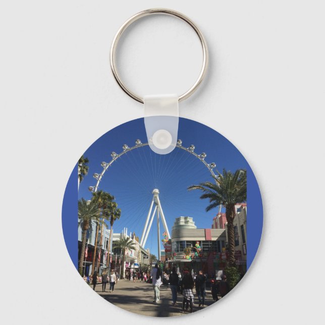 High Roller Ferris Wheel Las Vegas Keychain (Front)