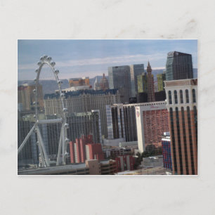 High Roller & Las Vegas Centre Strip Postcard