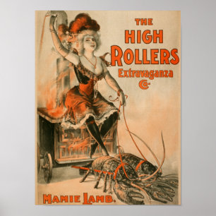 High Rollers Extravaganza "Mamie Lamb" Play Poster